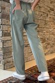 Made in Italy Baby Cord Classic Slim Jogger Soft Khaki /10 